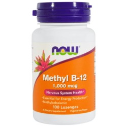 Methyl B-12 1,000 mcg Methylcobalamin - 100 Lozenges