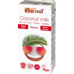 Βιολογικό Γάλα Καρύδας Φυσική Γεύση Bio 1lt, Ecomil