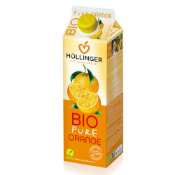 Βιολογικός Χυμός Πορτοκάλι 100% Bio 1 lt., Hollinger