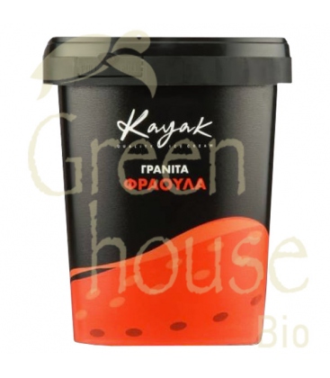 Παγωτό Σορμπέ Φράουλας Μini Cup 107ml, Ελληνικό, Kayak