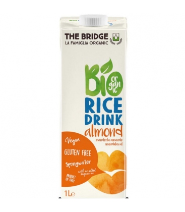 Βιολογικό Ρόφημα Ρυζιού με Αμύγδαλο 1lt Bio The Bridge 