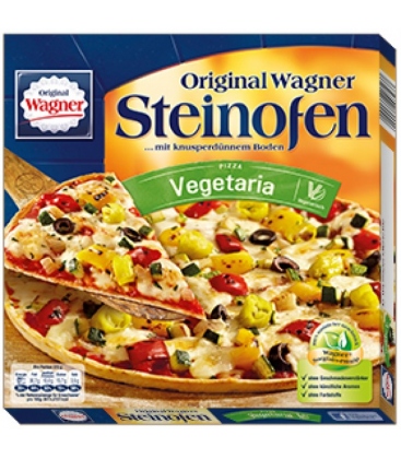 Βιολογική Πίτσα Λαχανικών 350γρ. Kατεψυγμένη Bio λογική, Original Wagner Pizza