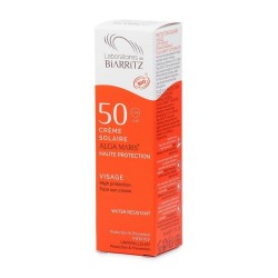 Βιολογική Αντιηλιακή Κρέμα Προσώπου SPF50 Bio 50ml Algamaris, Laboratoires De Biarritz