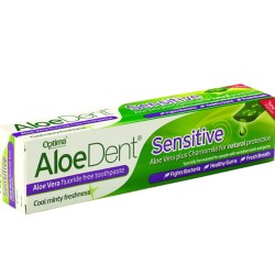 Οδοντόκρεμα Sensitive AloeDent 100ml Optima