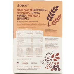 Βιολογικά Δημητριακά Cereously με Αμάρανθο, Λιναρόσπορο & Σταφίδα 350γρ Bio, Ελληνικά,  Joice