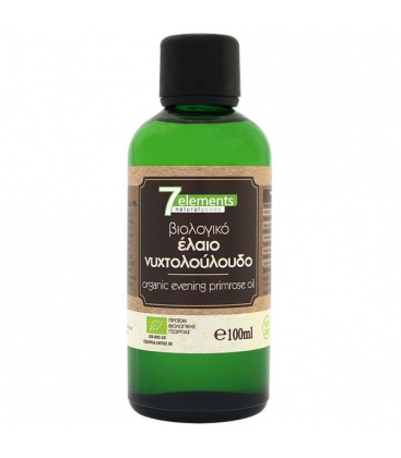 Βιολογικό Έλαιο Νυχτολούλουδο, 100ml,  Bio, 7Elements