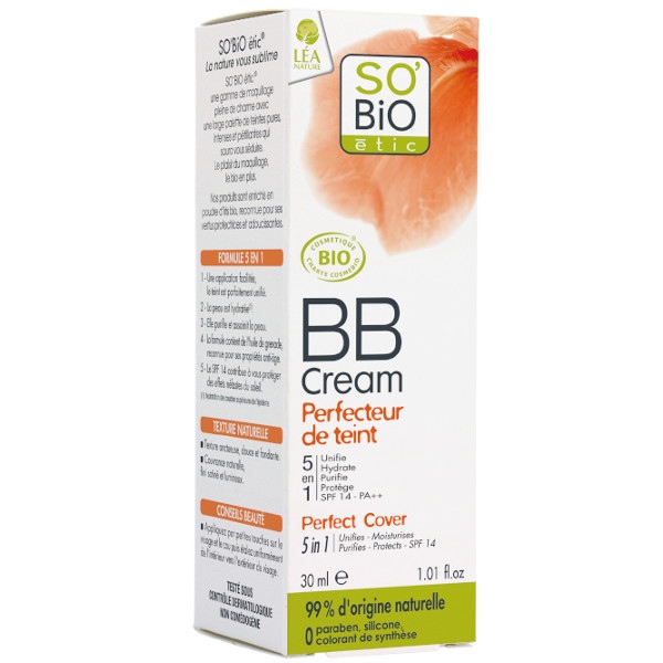 Βιολογική BB cream Perfecteur du teint 01 Nude 30ml, So Bio