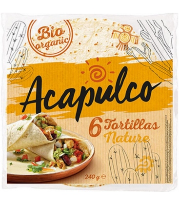 Βιολογικές Πίτες Τορτίγιας 240γρ. Bio, Acapulco