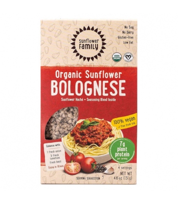 Βιολογικός Κιμάς Ηλιόσπορου Bolognese, Bio, 130γρ, Sunflower Family