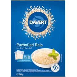 Βιολογικό Ρύζι Parboiled σε Σακουλάκι Βρασμού, 250 γρ., Bio, Davert