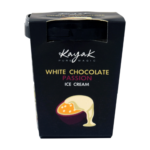 Παγωτό White Chocolate Passion, 500ml, Kayak