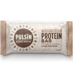Μπάρα Πρωτεΐνης Peanut Choc, 50 γρ., Bio, Pulsin