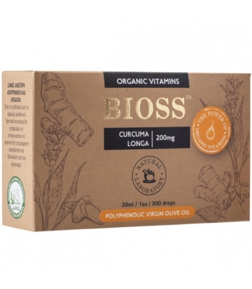 Curcuma Longa 200mg, Bio, Bioss Organic Vitamins