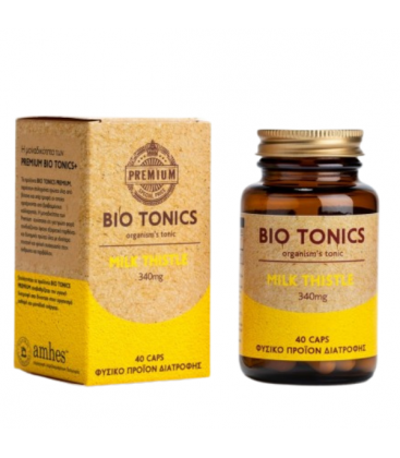 Milk Thistle 320mg, 40 κάψουλες, Bio, Premium Bio Tonics+