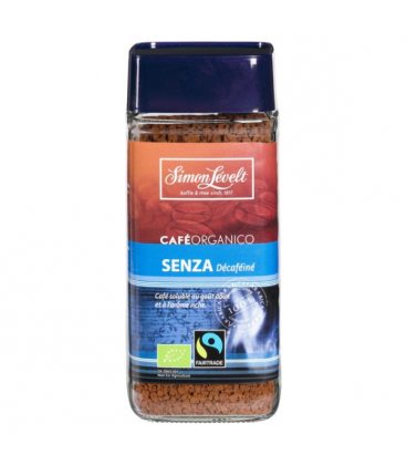 Βιολογικός Στιγμιαίος Καφές Decafeine Senza, 100 γρ., Bio, Simon Levelt