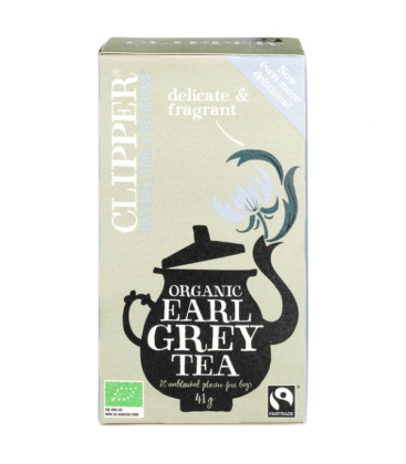 Βιολογικό Τσάι Earl Grey, 20 Φακελάκια, Bio, Clipper