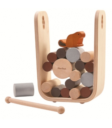 Παιχνίδι Ισορροπίας με Κάστορα, Plantoys, Ξύλινο, Οικολογικό, Εκπαιδευτικό, Παιχνίδι  