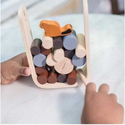 Παιχνίδι Ισορροπίας με Κάστορα, Plantoys, Ξύλινο, Οικολογικό, Εκπαιδευτικό, Παιχνίδι  