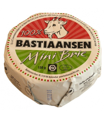 Βιολογικό Τύρι Brie Κατσικίσιο Mini, 150 γρ., Bio, Bastiaansen