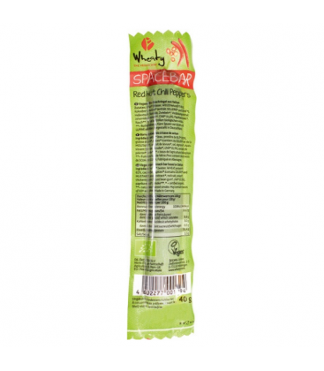 Βιολογικό Φυτικό Λουκάνικο Hot Chilly Paper, 40 γρ., Bio, Wheaty 
