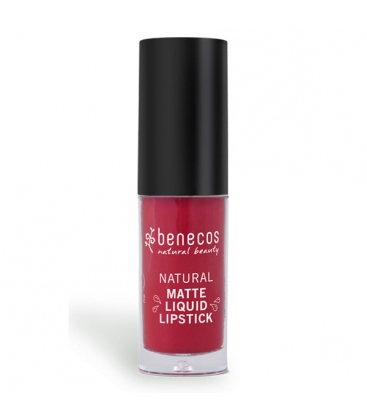 Matt Liquid Lipstick Bloody Berry 5ml, Benecos