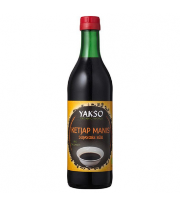 Βιολογική Σάλτσα Σόγιας (Γλυκιά) Manis, 500 ml, Bio, Yakso