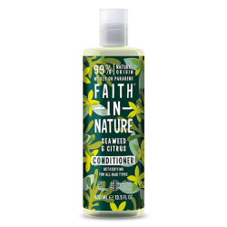 Μαλακτική Κρέμα Μαλλιών με 'Ελαιο Κίτρου και Θαλάσσια Φυτά, 400ml / Για όλους τους τύπους μαλλιών, Faith In Nature