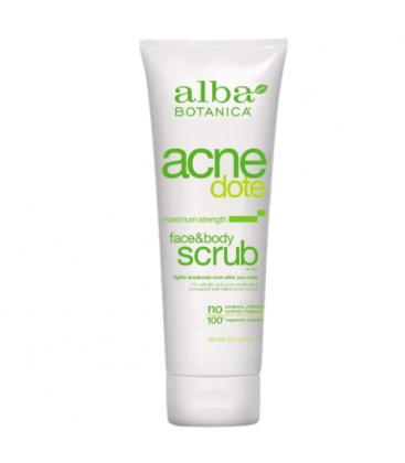 Acne Dote Σκραμπ Προσώπου και Σώματος, 227 γρ., Alba Botanica