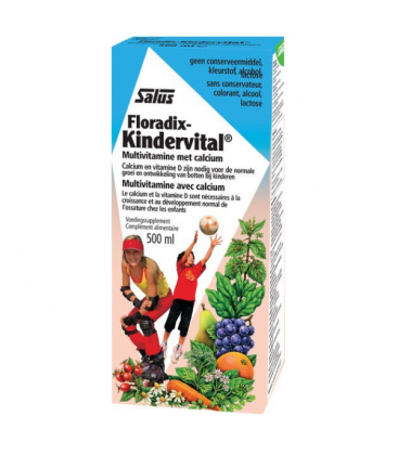 Kindervital με Ασβέστιο, 500 ml, Salus