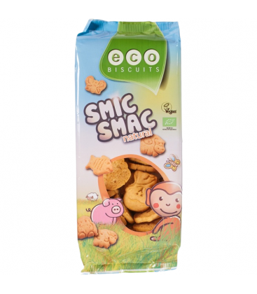 Μπισκο΄τα παιδικά, με βανίλια, 150gr, Smic Smac