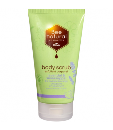 Body scrub με λεβάντα και πορτοκάλι, 150ml,  De traay