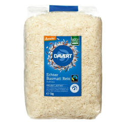 Βιολογικό Ρύζι Mπασμάτι Ιμαλαϊων Λευκό Bio 500γρ., Davert