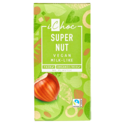Βιολογική Vegan Σοκολάτα Super Nut, 80 γρ., Bio, iChoc