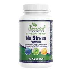 No Stress Rx 60 Κάψουλες, Natural Vitamins