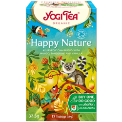 Yogi Tea Βιολογικό Τσάι Happy Nature 17 Teabags