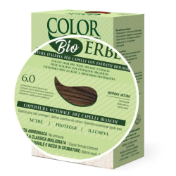 Βαφή μαλλιών  Νο 6.0   (πρώην 5)   Ξανθό  Σκούρο    Color Erbe,  Natur Erbe