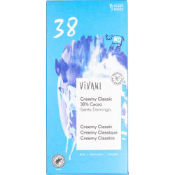 Vivani Βιολογική, Vegan Σοκολάτα Creamy Classic  80g