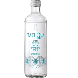 Ελληνική Μαστίχα  Water Sparkling Drink   330ml     Mastiqua