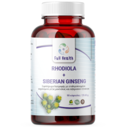 Full Health Rhodiola & Siberian Ginseng  90 Caps