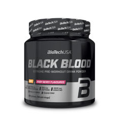 Black Blood NOX+ 340gr Ruby Berry BioTech USA