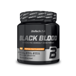 Black Blood NOX+ 340gr Tropical Fruit BioTech USA