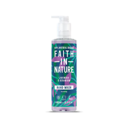 Faith in Nature Υγρό Σαπούνι Χεριών με Λεβάντα & Γεράνι 400ml
