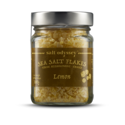 Νιφάδες Θαλασσινού Αλατιού Λεμόνι  100g  Salt Odyssey