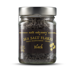 Νιφάδες Θαλασσινού Αλατιού Μαύρο 100g  Salt Odyssey