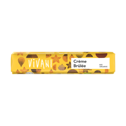 Vivani Βιολογική Μπάρα Σοκολάτας Crème Brûlée 40g