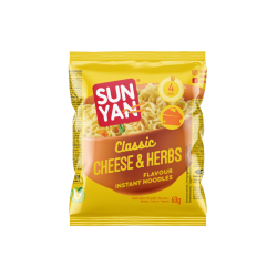 Sun Yan Έτοιμο Γεύμα Noodles με Τυρί & Μπαχαρικά 60g