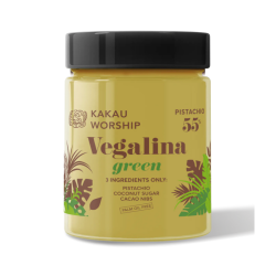 Kakau Worship Βιολογική Vegalina Green Pistachio 55% 200g