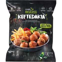 Mega Meatless Vegan Kεφτεδάκια (12τμχ x 30g) 360g