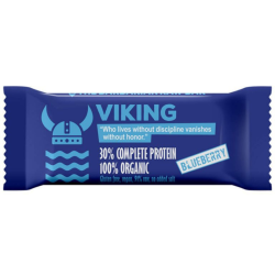 The Barbarian Βιολογική Μπάρα με 30% Πρωτεΐνη Viking με Blueberry 50g