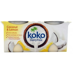 Koko Dairy Free Επιδόρπιο Καρύδας με Λεμόνι 2Χ125g